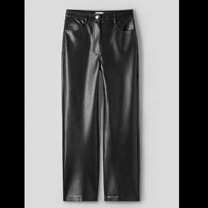 Wilfred Melina faux leather pant